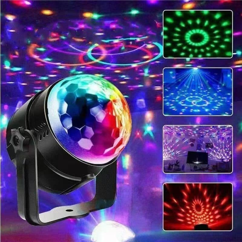Colorful rotating lantern magic ball private room bar disco atmosphere light home festival dance live broadcast atmosphere dance