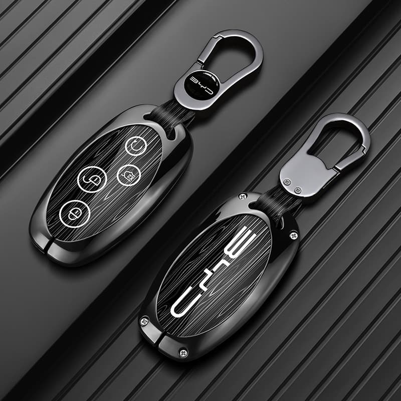 Key Cover for BYD Yuan S7 Song Plus Classic Edition BYD Song Max Qin Pro S6 Metal Key Case Clip