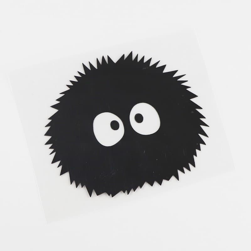 Foreign trade eyes cartoon animation briquettes cute car stickers scratch blocking personalized electric car stickers stunned decorative stickers