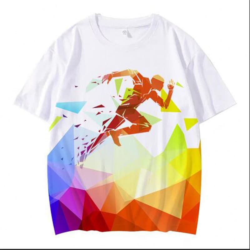Full-body printed corporate logo event T-shirts, volunteer activity class uniforms, soft skin modal advertising T-shirts