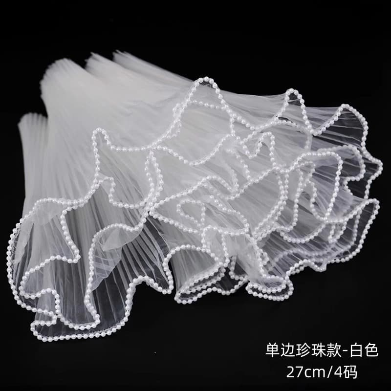 Wave Tulle Bouquet Wrapping Paper Double-Ended Pearl Wave Tulle Flower Shop Floral Net Material Pack Flower Paper Supplies