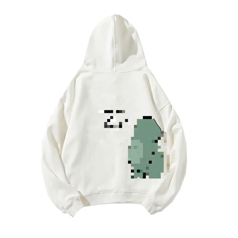 2024New Men's Rock Ni Shirt Dinosaur Long Printed Hoodie in stock