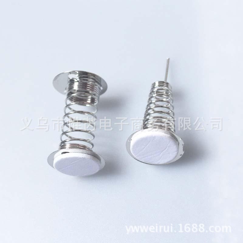 Large Non-Adhesive Pointed/Flat Head Spring Base Ultra-Light Clay Soft Clay DIY Accessories