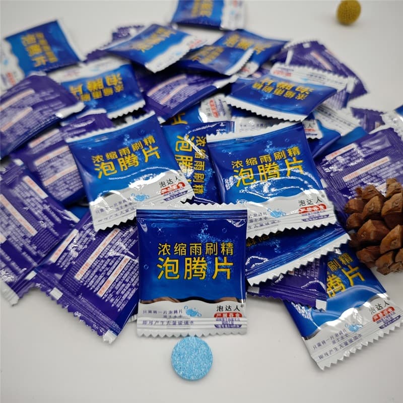 Dropshipping Windshield Washer Effervescent Tablet Oil Film and Dirt Removal All-Season Concentrated Solid Wiper Concentrate DIY Glass Cleaner