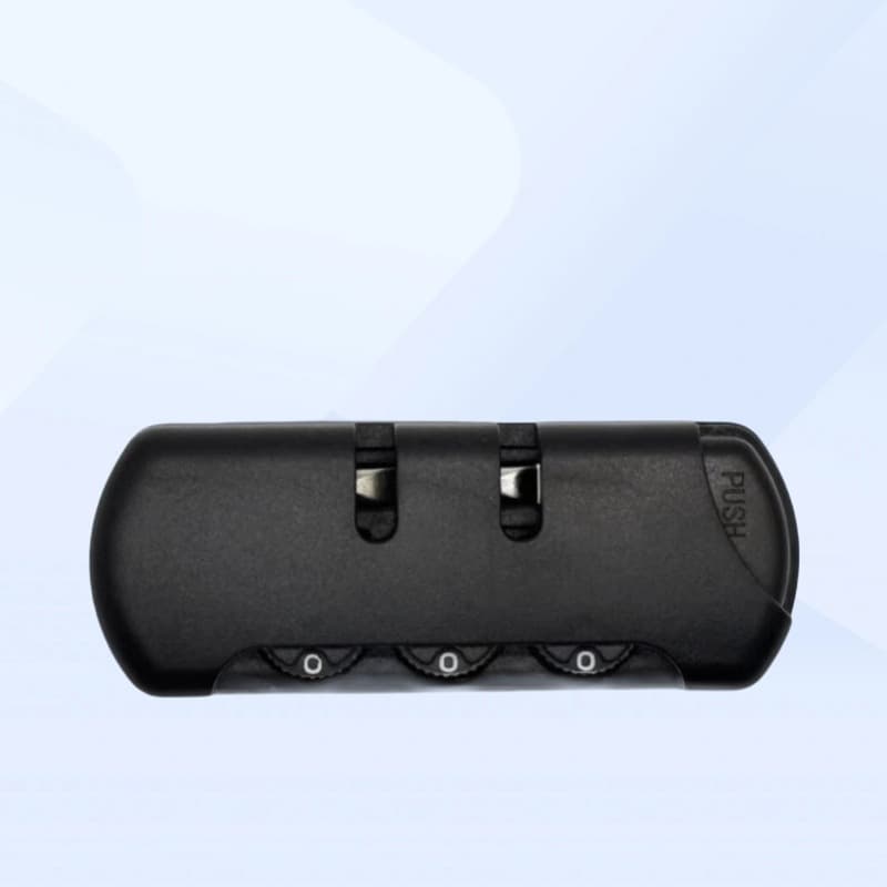 Trolley Case Lock, Luggage Lock, Combination Lock for Suitcases and Travel Bags, ABS Material Lock with TSA and Embedded Design