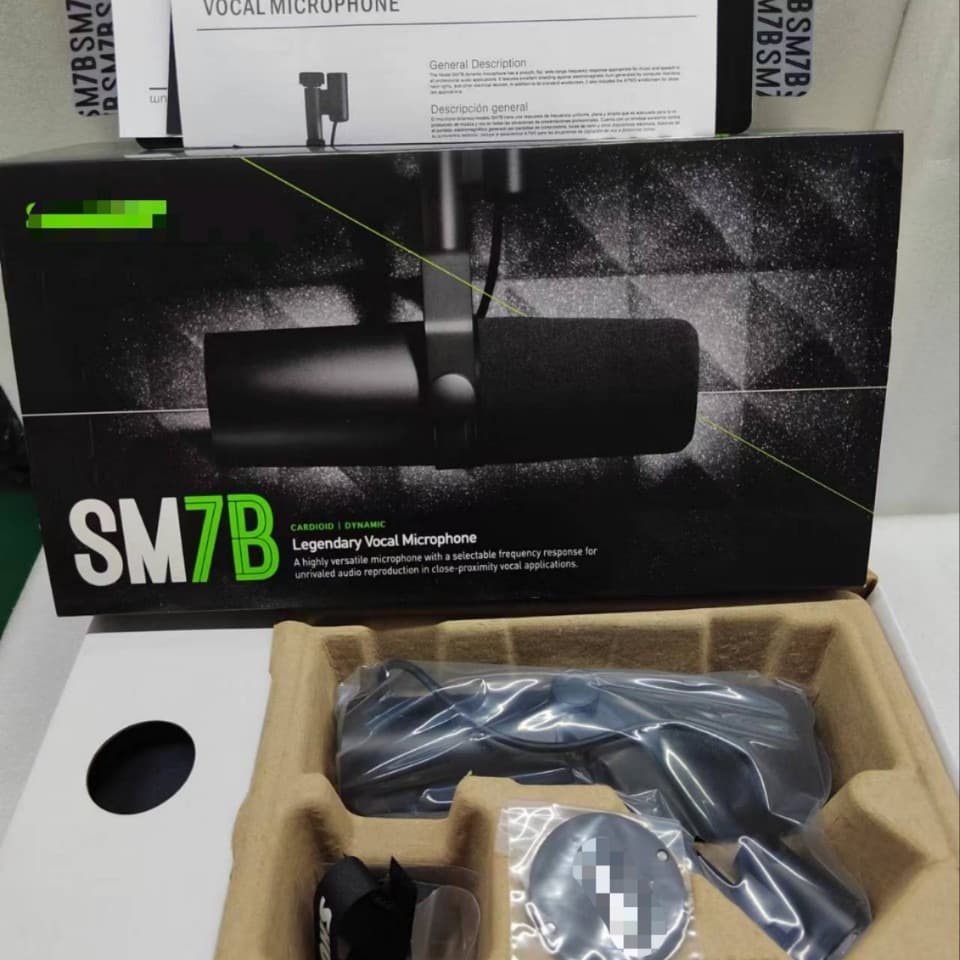 Cross-Border Export Wired Dynamic Microphone SM7B Anchor Game Radio Solution Recording Live Recording Studio Microphone