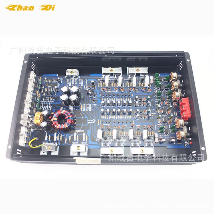 Factory Wholesale Full-Range Car Subwoofer 4-Channel High-Power Car Stereo Amplifier