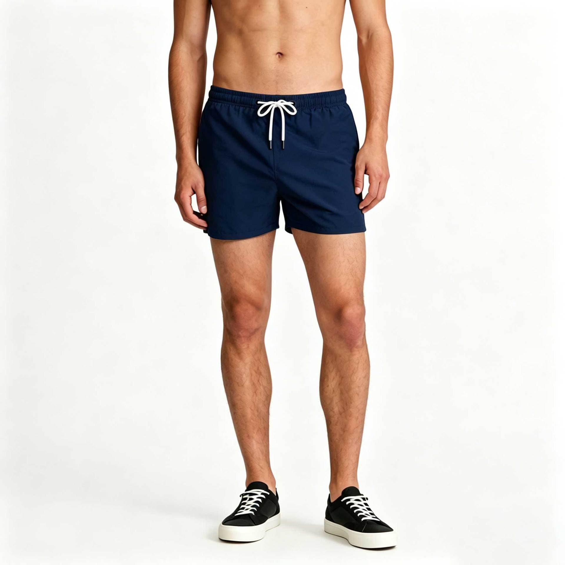 Factory Direct Supply Summer Men's Casual Shorts Candy Color Five-Point Shorts Men's Thirteen Colors Export Beach Shorts with Logo