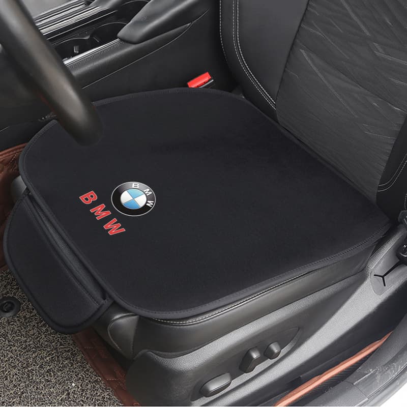 Car seat cushion three-piece set universal flannel suitable for BMW Emgrand Great Wall Fiat Haima Baojun