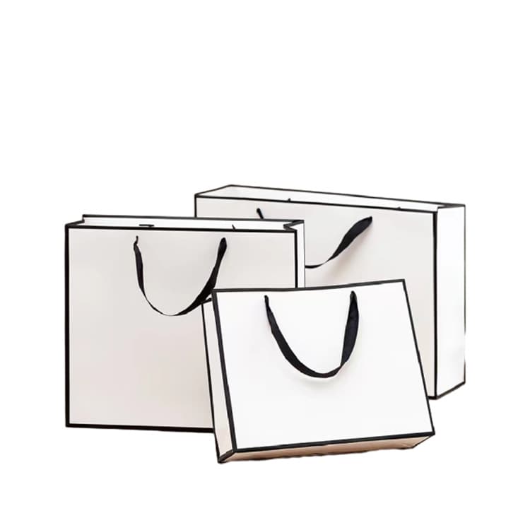 Yisheng Custom Paper Bags Personalized Elegant Kraft Gift Bags for Thank You Wedding Bride