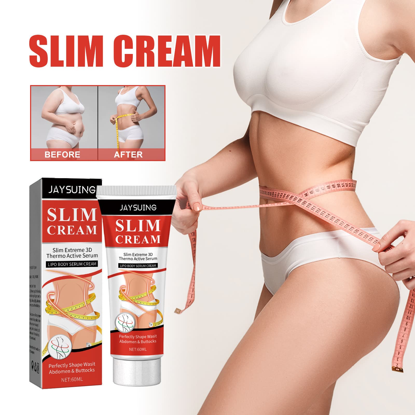 Cross-border Jaysuing Shaping Cream - Thighs, Calves, Arms, and Stomach Slimming and Lifting
