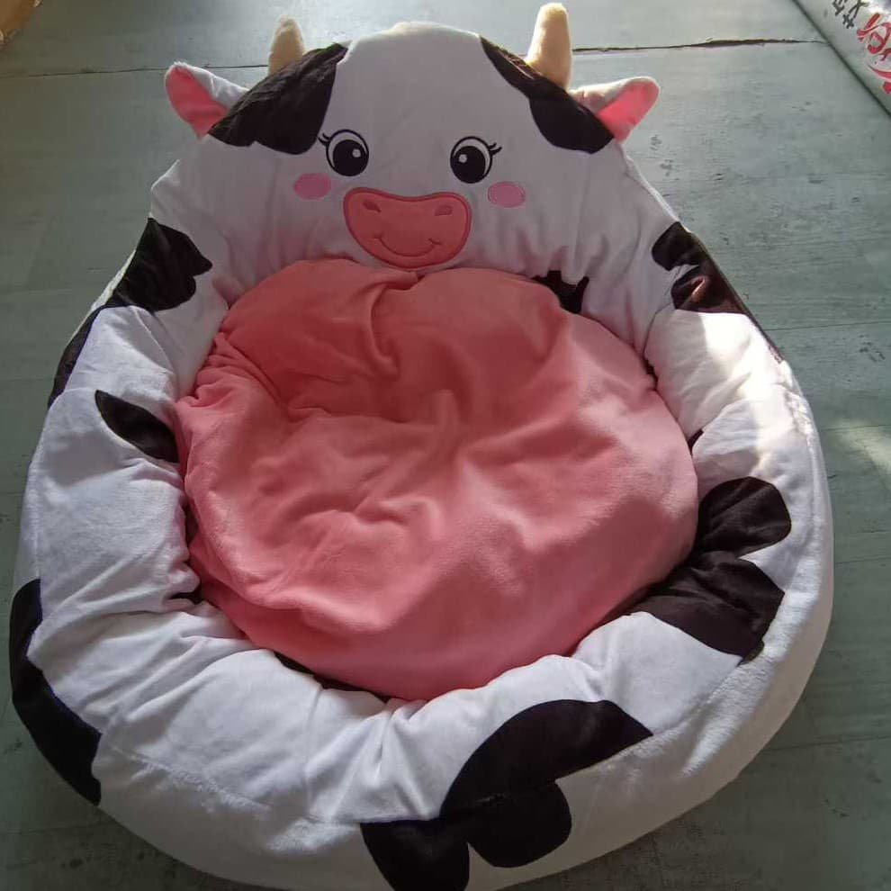 Pet Bed Dog Bed Cat Bed Winter Dog Pad Pet-Specific Bed Pet Supplies Cheap Cow Print Bed