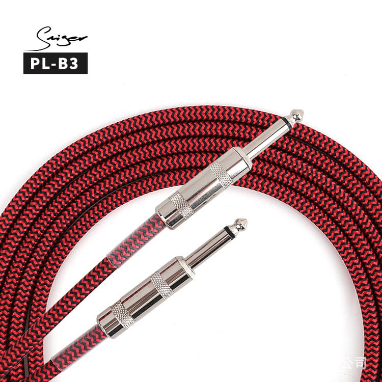 Braided cable guitar cable 3 meters braided noise reduction cable 6 meters musical instrument cable 10 meters guitar cable