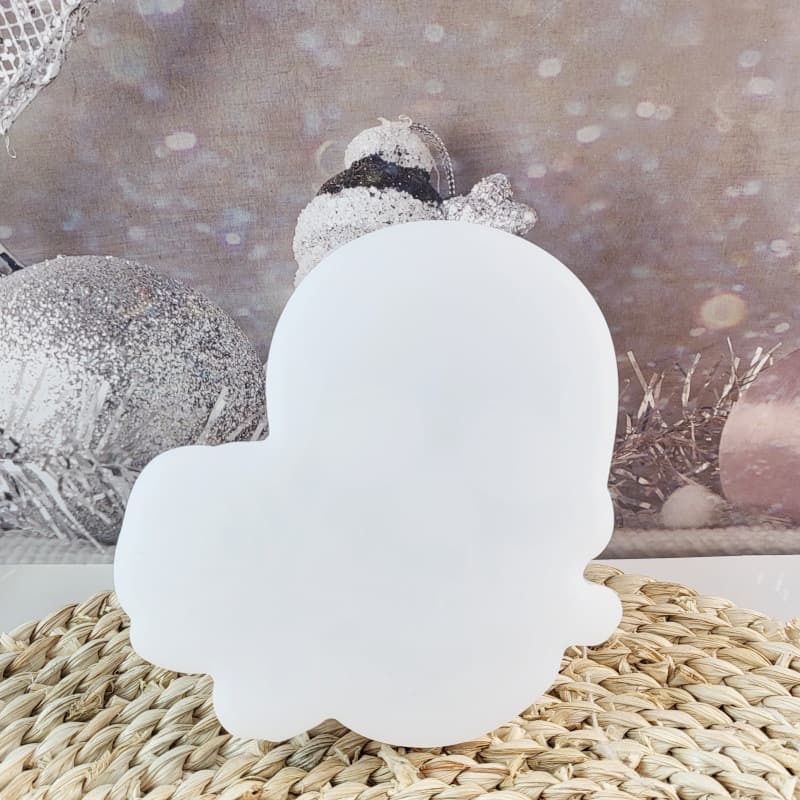 Skull Rose Car Aroma Resin Mold DIY Plaster Aroma Candle Diffuser Stone Car Decoration