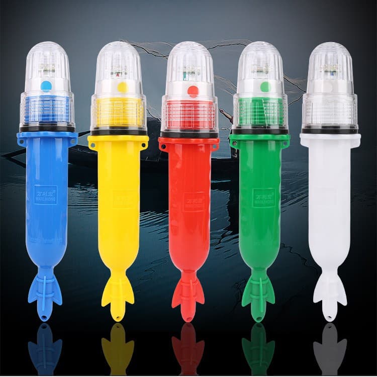 Solar Net Marker Lights Marine Fish Attractor Ultra-bright LED Fish Aggregating Lights Waterproof 3-Year Lifespan Five Colors Available