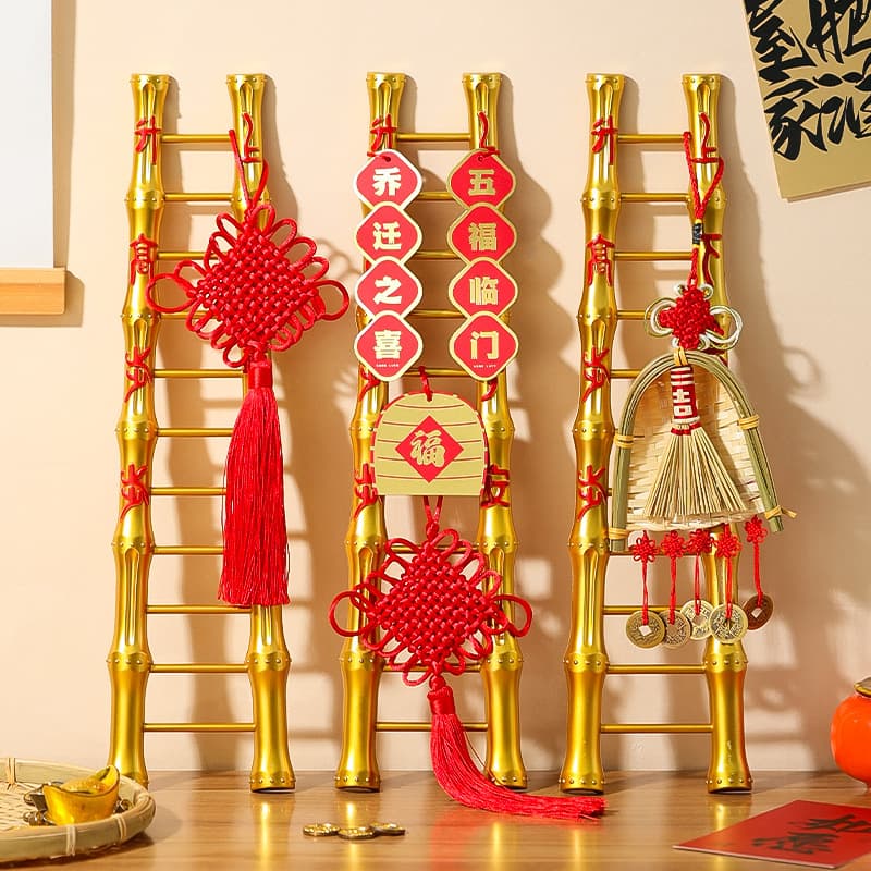 Housewarming Decoration Gift, Step-by-Step Ladder Ornament, Essential Items for New Home Moving-in Ceremony Setup