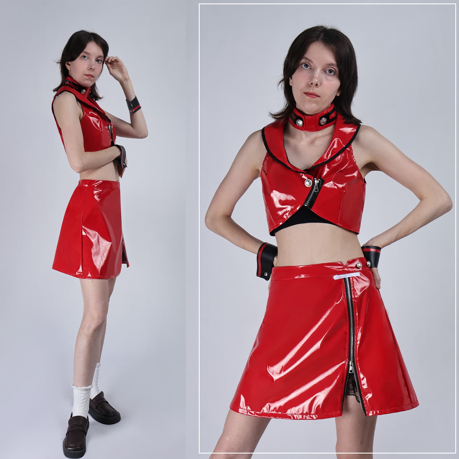 VOCALOID MEIKO 01 cosplay suit World Project color stage cos suit
