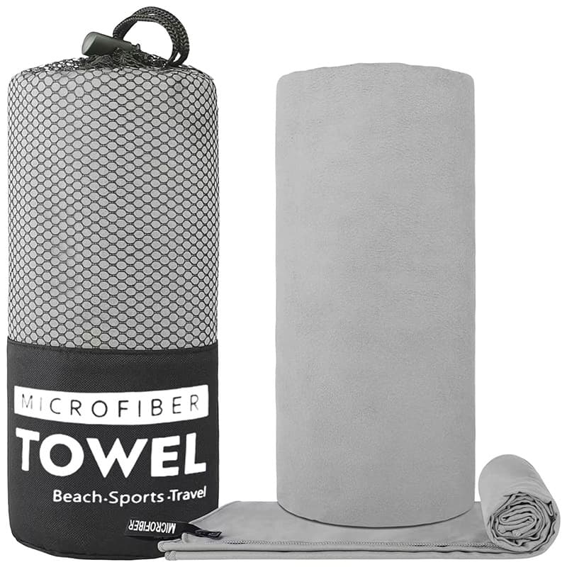Double-Sided Fleece Quick-Dry Towel, Microfiber Sports Fitness Portable Yoga Swimming, Super Absorbent Quick-Dry Towel