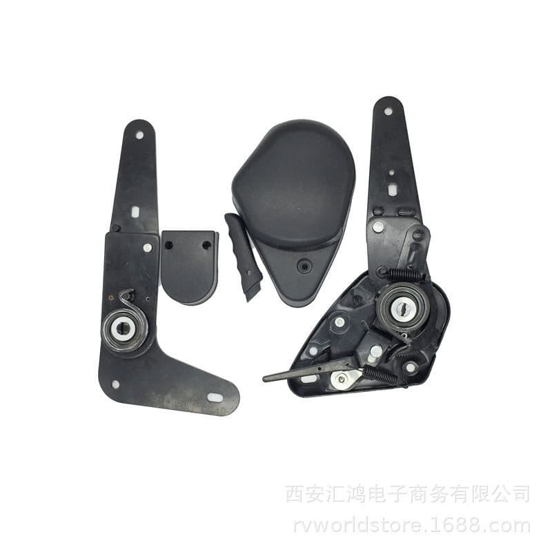Car Seat Recliner Modification 0-180 Degree Adjustment Van Folding Seat Angle Adjuster Bed Flat Conversion Accessories
