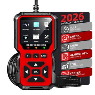 V530 Car Fault Diagnostic Tool Full Function OBD2 Engine Fault Code Reader Built-in 10 Languages