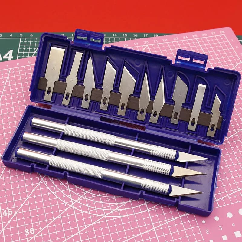 Aluminum Alloy Engraving Knife Wholesale, Paper Cutting Knife DIY Engraving Tool, Journal Pen Knife, Eraser Stamp, Wood Carving Craft Pen Knife
