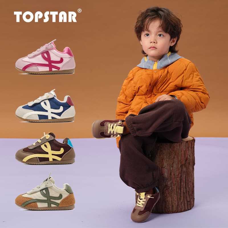 TOPSTAR 2025 Winter New Soft Sole Children's Cotton Shoes 3023