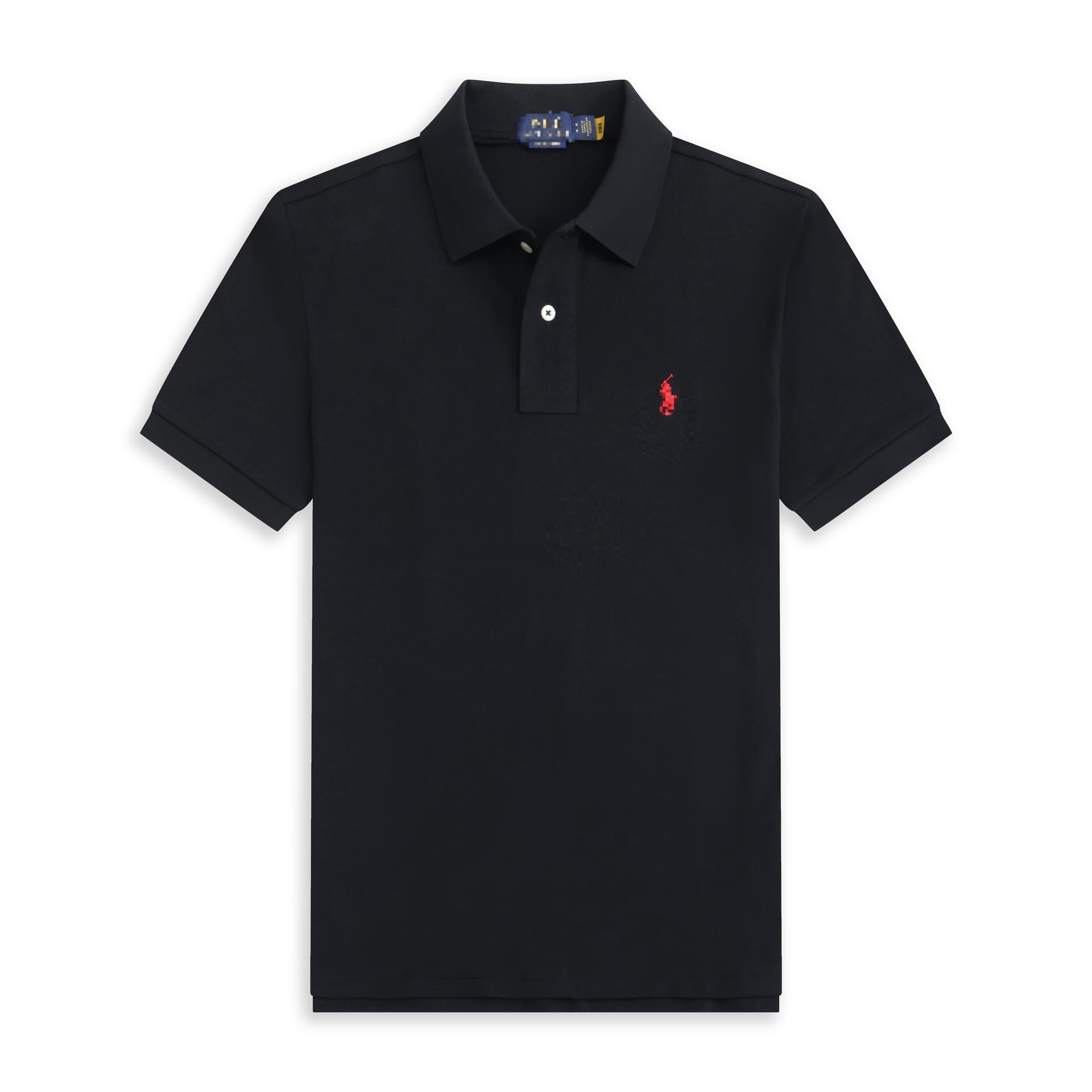 Cross-border Men's Short-Sleeve European Size Ralph Lauren Embroidered T-Shirt Men's Polo Shirt with Turn-Down Collar and Small Pony Logo Top