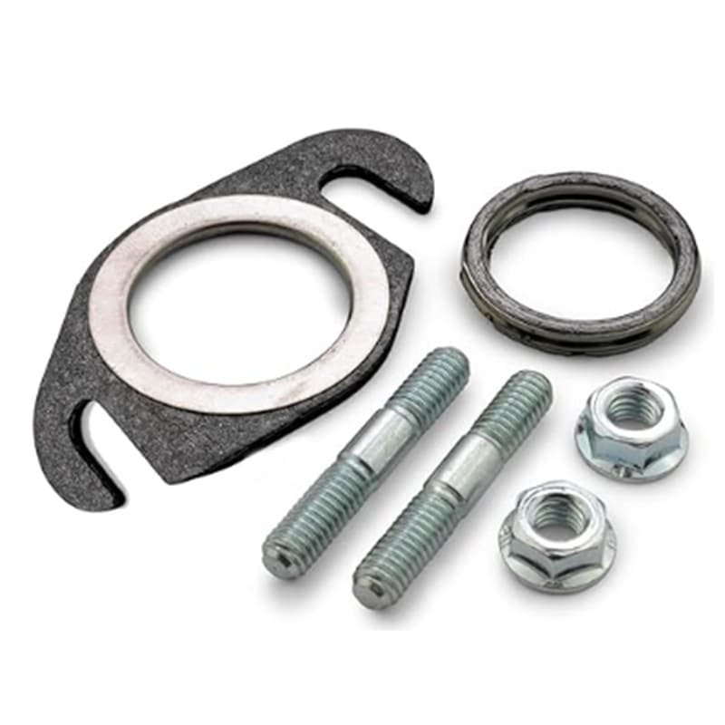 Compatible with Yamaha 2T 50cc Roller Exhaust Pipe Gasket Screws and Two-Stroke 50cc Muffler Gasket Kit