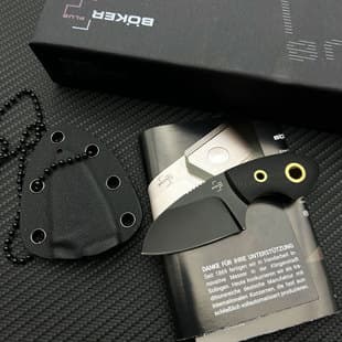 Cross-border Hot Selling Boker Necklace Knife Outdoor Mini K-Sheath Neck Knife EDC Portable Creative Small Knife