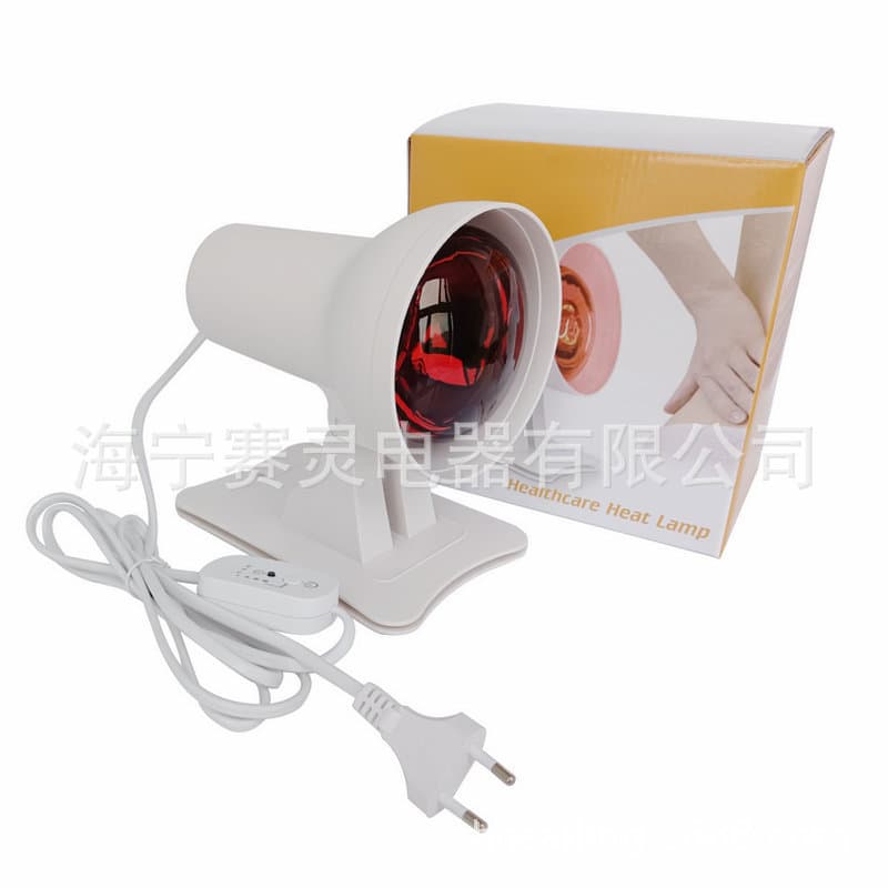Hot-Selling 220V Cross-Border Amazon Supply Infrared Beauty Therapy Lamp European Version C Red Light Portable Heat Lamp
