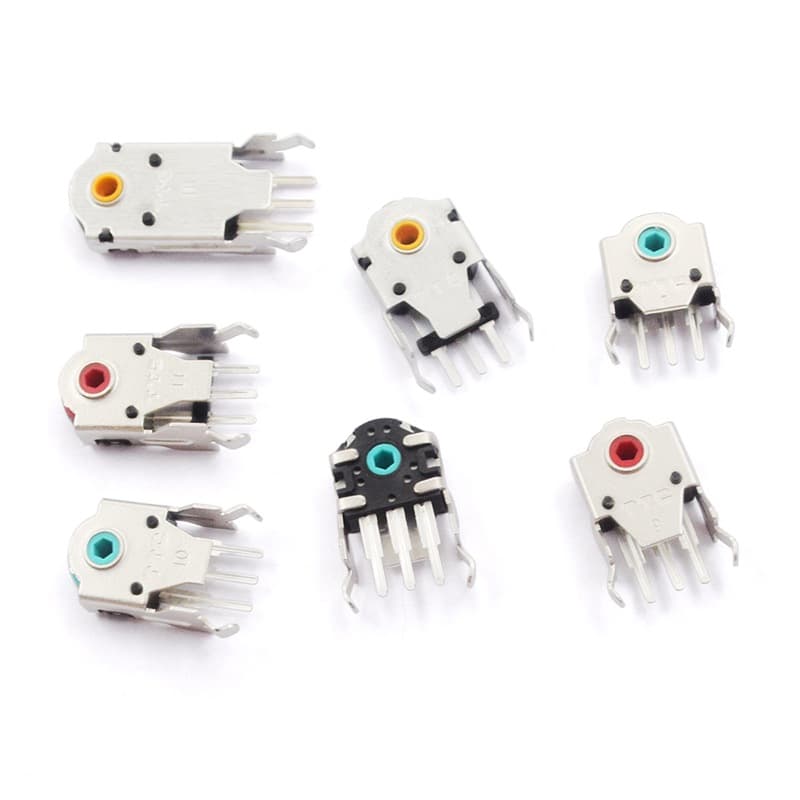 Mouse Wheel Encoder Red Core 7MM/8/9/10/11/12/13MM/14MM/16MM