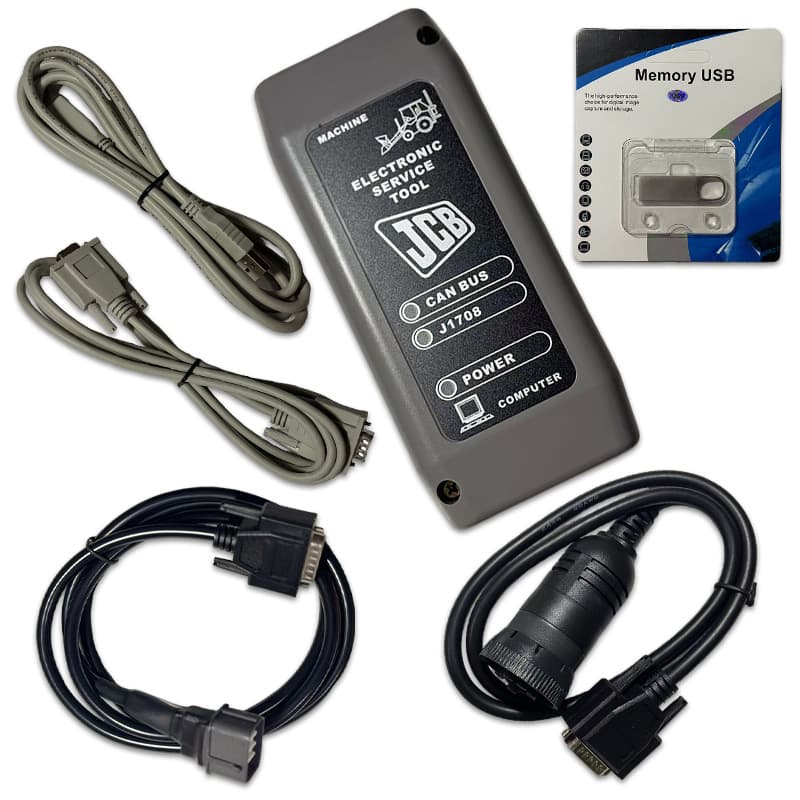 JCB Electronic Service Tool Truck Diagnostic Scanner Automotive Tester