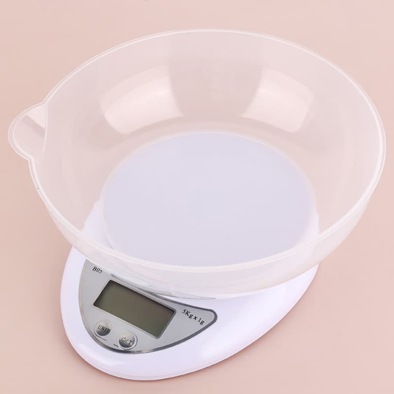 B05 High-Precision Kitchen Scale with Tray, Mini Home Baking Food Scale, Gram Scale, Cross-Border Supply, Kitchen Scale
