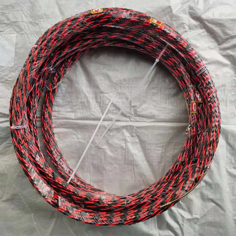 Electrician Wire Puller Three-Strand Cable Pulling Tool, Cable Network Wire Puller, Conduit Threader Steel Wire for Concealed Pipe Guide