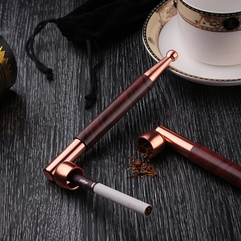 Best-selling for cross-border trade, Changfeng small ashtray old-style tobacco pipe, dry tobacco handmade pipe dual-use type, tobacco pipe and stem