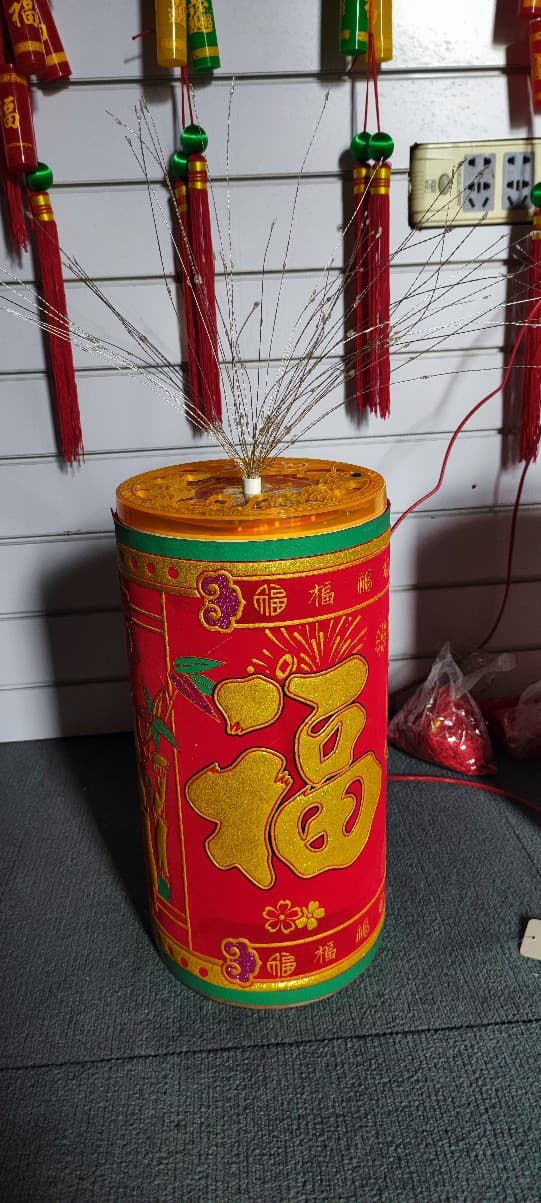 New Year Firecrackers Simulated with Sound LED Electronic Firecracker Lights, Festive for Opening and Spring Festival Decoration, Electronic Fireworks