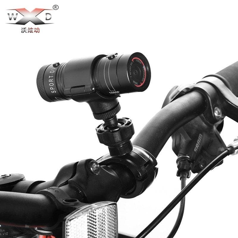 F9 Sports Camera HD Bike Helmet Camera Flashlight Dash Cam Outdoor Camera Factory