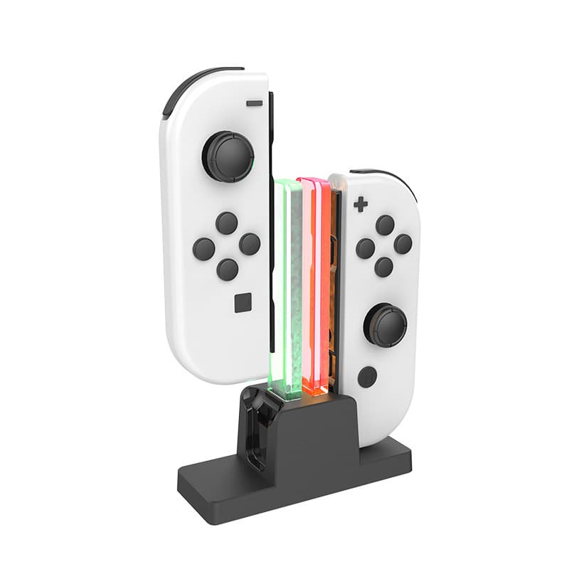 Charger for Switch OLED Controllers, Joy-Con Charging Dock and Stand, NS Charging Base