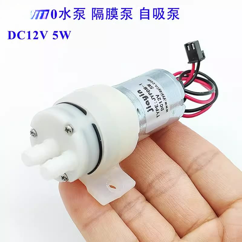 JYPDM-1 DC12V micro 370 diaphragm water pump self-priming pump water dispenser pump