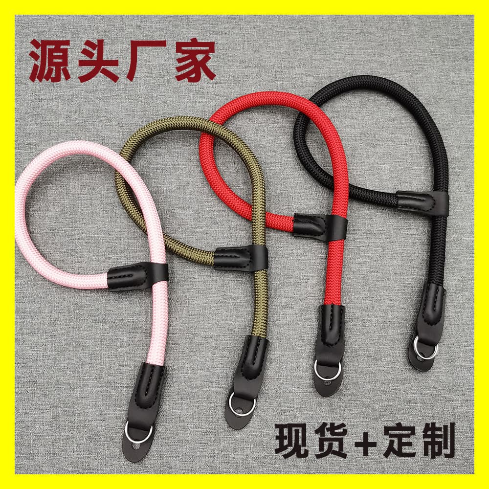 Wholesale Climbing Rope Camera Wrist Strap Round Rope Camera Strap Mirrorless Wrist Strap DSLR Camera Strap Camera Hand Strap
