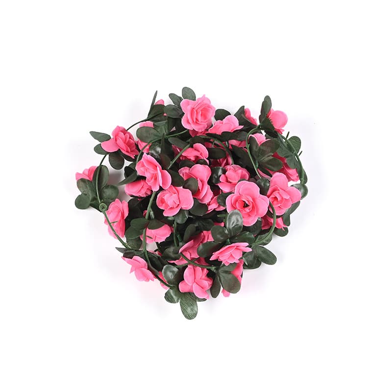 Artificial Autumn 45-Head Rose Vine Plastic Fake Flowers for Wedding Decoration Arch Decoration Peony Flower Vine