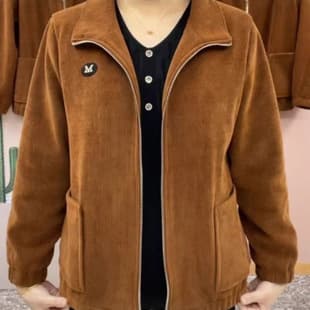 Middle-Aged and Elderly Women Jacket Spring Autumn Mom Outfit Women's Fall New Style Jacket Fashionable Elegant Loose Top 60