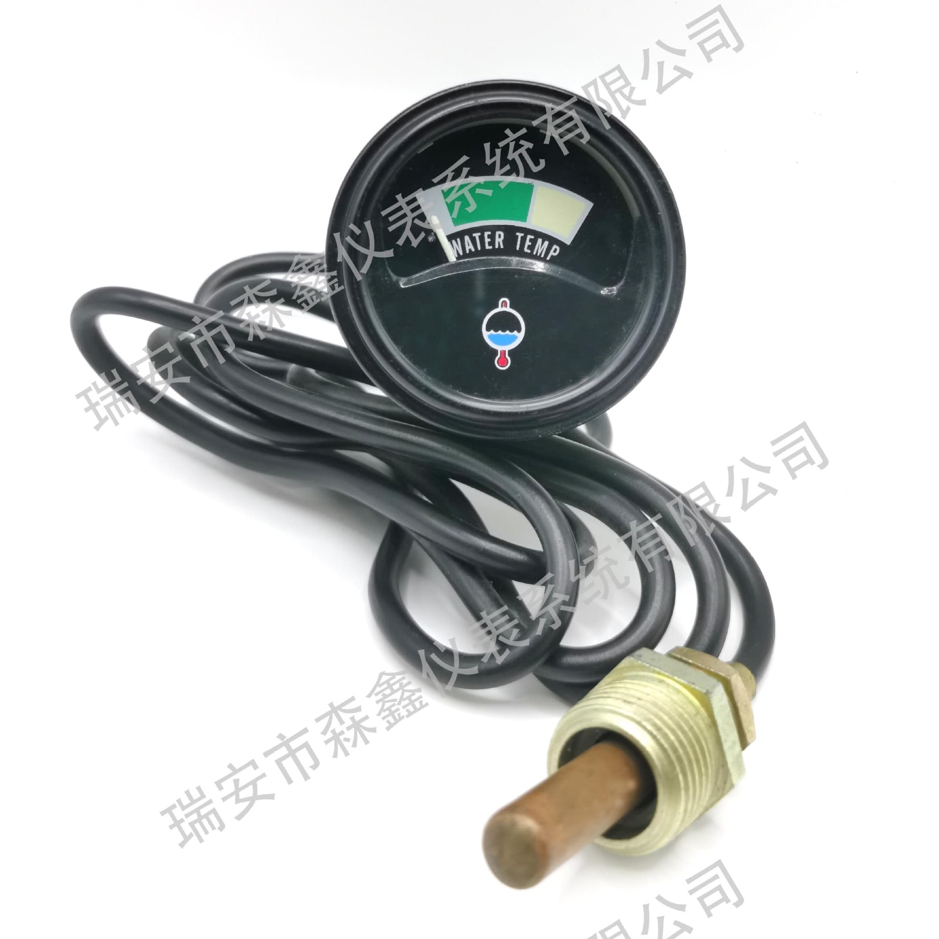 Direct Reading Water Temperature Gauge Agricultural Tractor Truck Water Temperature Gauge УТ-200 Д Wire Diameter 60mm