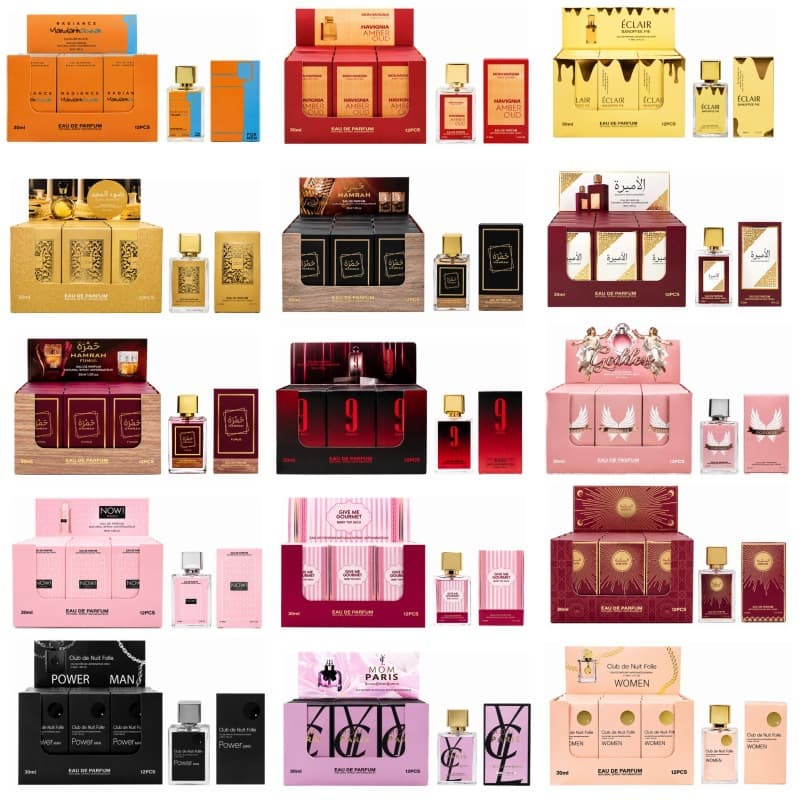 Cross-border foreign trade popular men's and women's perfume long-lasting fragrance Dubai Arabian fragrance spray perfume wholesale