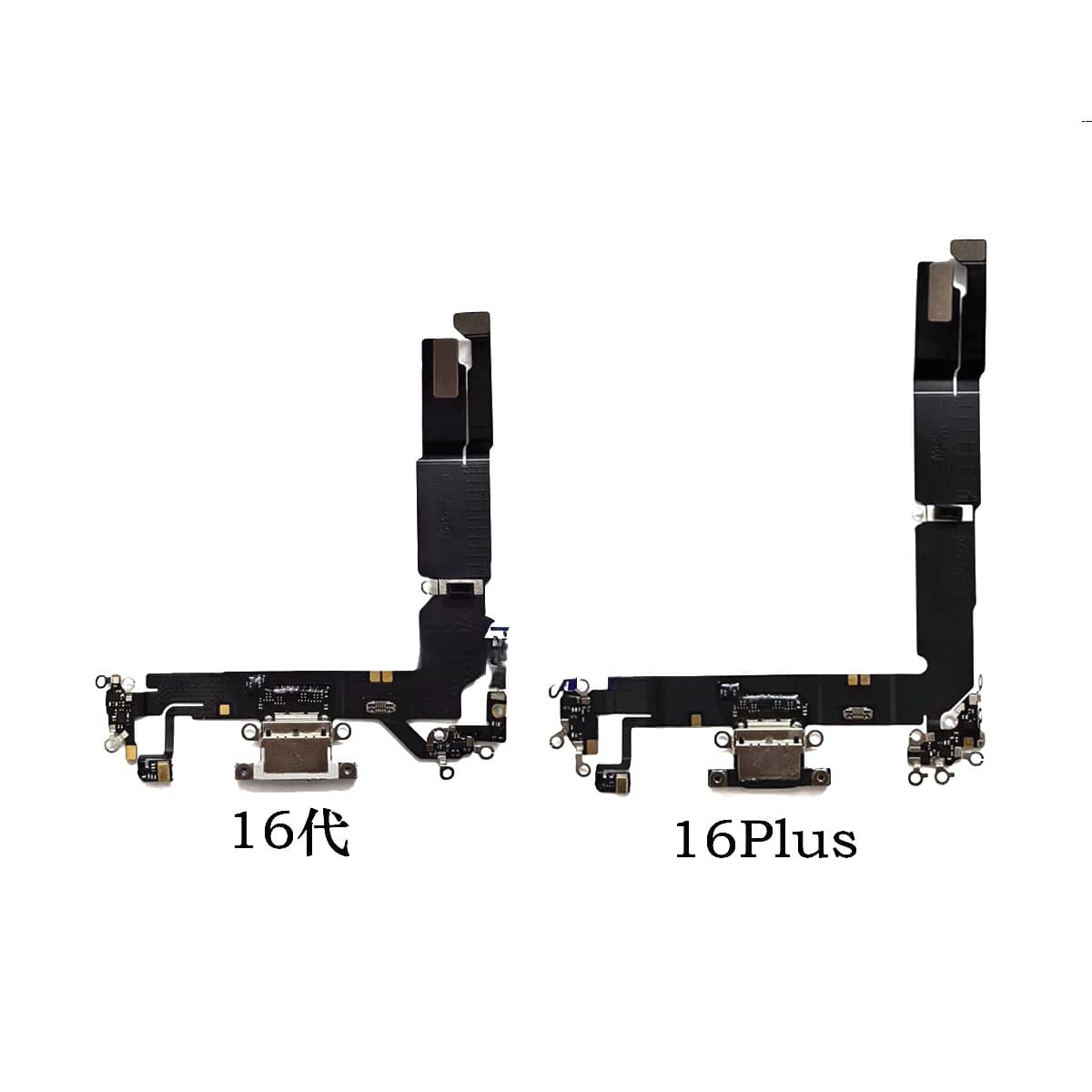 Compatible with Apple 17 16 15 14 13 12 11 XS Pro Max charging port flex cable, dock connector, pulled from original device