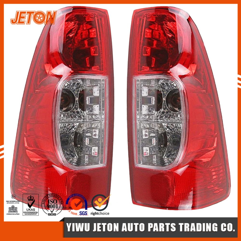Compatible with Isuzu D-MAX 2007-2011 Tail Light Assembly Bright Red 213-1929-UE
