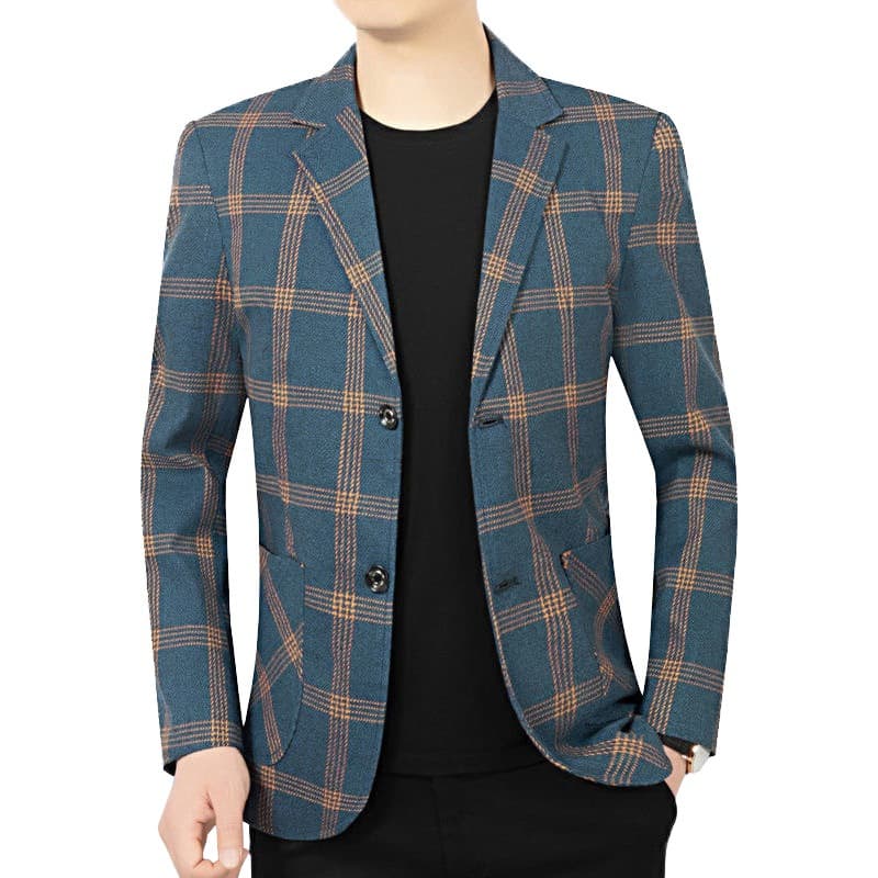 2025 Spring/Autumn New Middle-Aged Men's Suit Jacket Business Casual Dad Suit Casual Top Suit