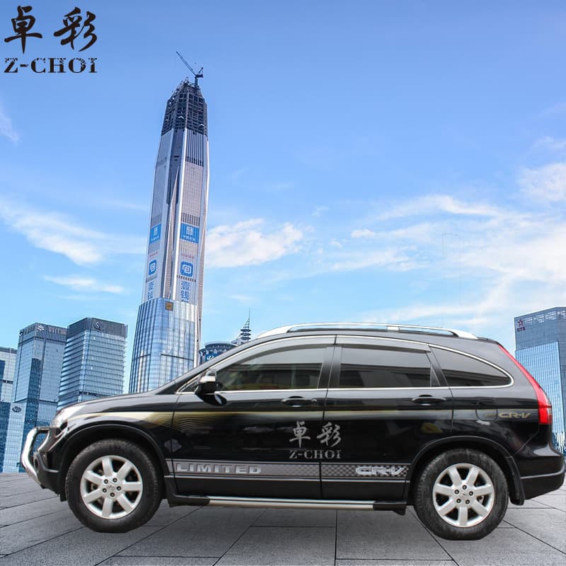 Applicable to 2007-2011 Honda CR-V original car stickers plus modified exterior decoration accessories color bar stickers