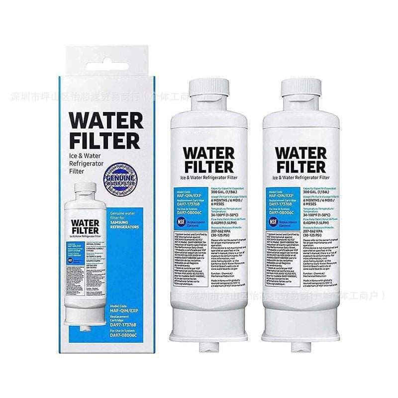 Refrigerator filter element is compatible with Samsung DA97-17376B DA97 two-pack refrigerator built-in filter replacement filter element