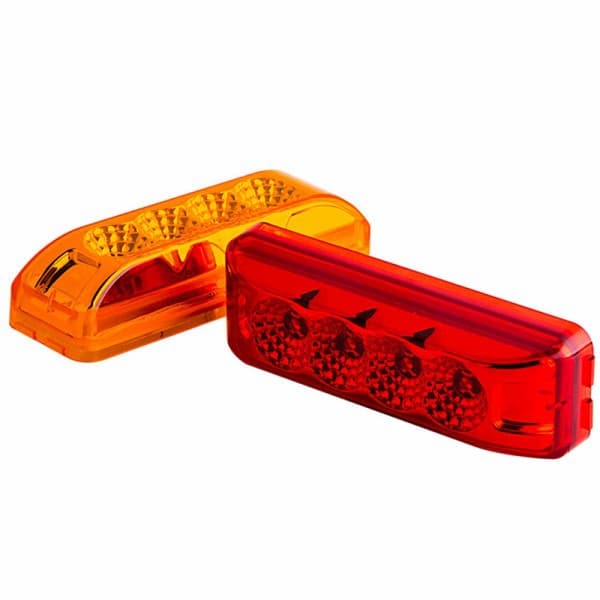 Truck LED Clearance Marker Light Side Lamp Cargo Light for Semi-Trailer Reefer Box Truck Trailer Side Light Cross-border